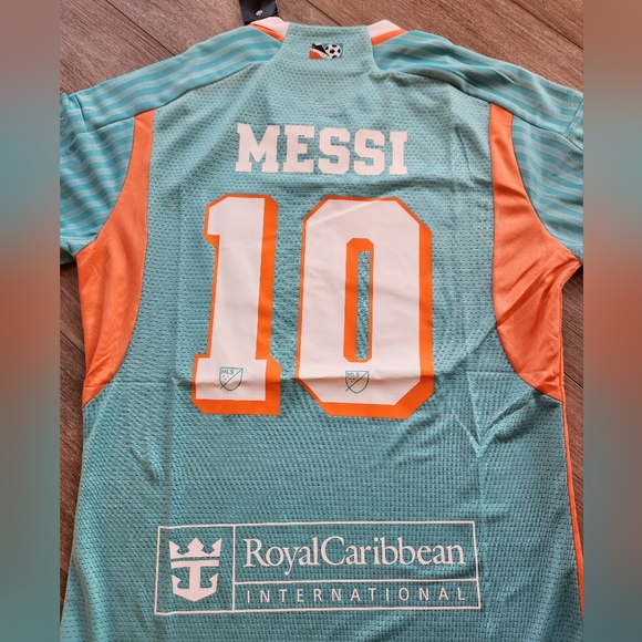 Jersey 2024 Inter Miami Aqua Messi#10 - Picture 8 of 11